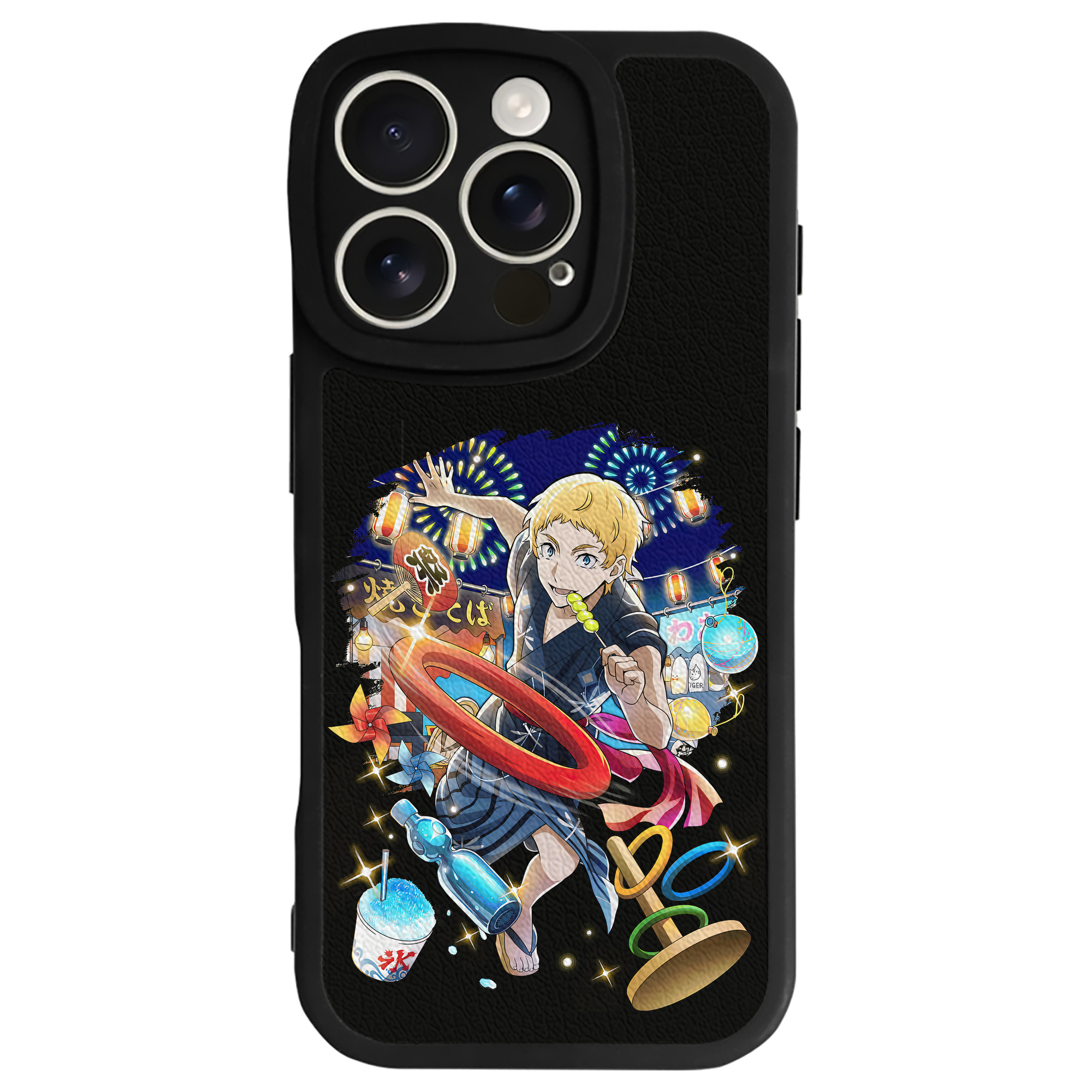 （画像用） 文豪ストレイドッグス Bungo Stray Dogs 【iPhone 16シリーズ対応】シリコンスマホケース（レザー調） 材質：シリコン